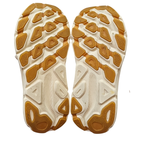 Hoka Clifton 9 Size 8 Women Run Walk Sneaker Pink Sandstone Cream - Picture 9 of 9